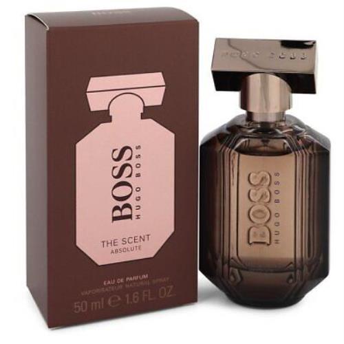 Boss The Scent Absolute By Hugo Boss Eau De Parfum Spray 1.6 Oz For Women