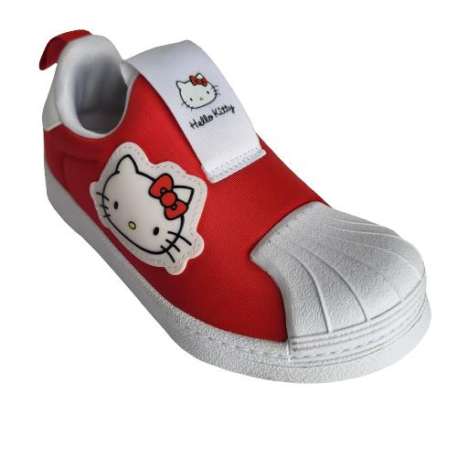 Adidas Originals Hello Kitty Sst 360 C Slip-on Kids Shoes Red Sanrio FY9211 10.5K US