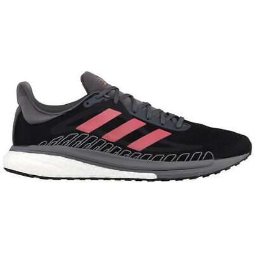 Adidas Solar Glide St 3 Running Mens Black Sneakers Athletic Shoes FV7250 - Black