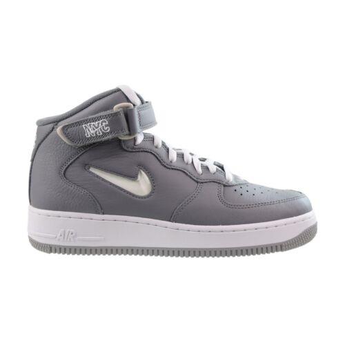 Nike Air Force 1 Mid Jewel `nyc Men`s Shoes Cool Grey DH5622-001 - Cool Grey