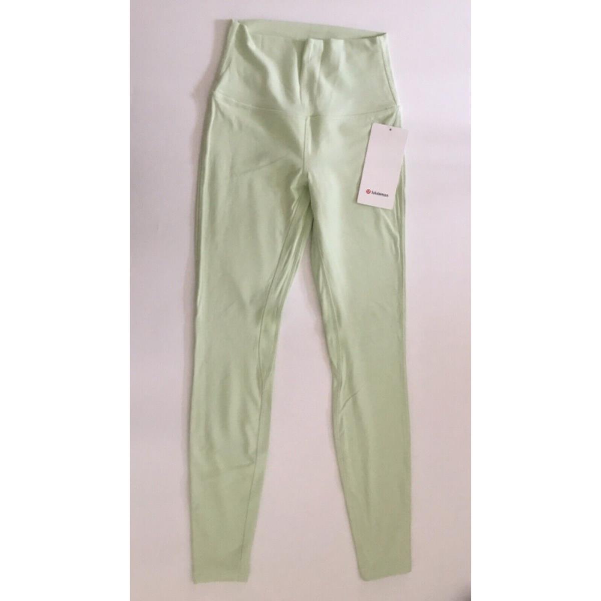 Lululemon Women s Align Pant 28 Length Nulu LW5CTIS Mint Green Size 12