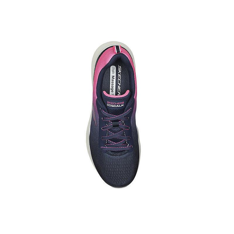 Skechers Womens GO Walk Massage Fit Running Shoe Navy