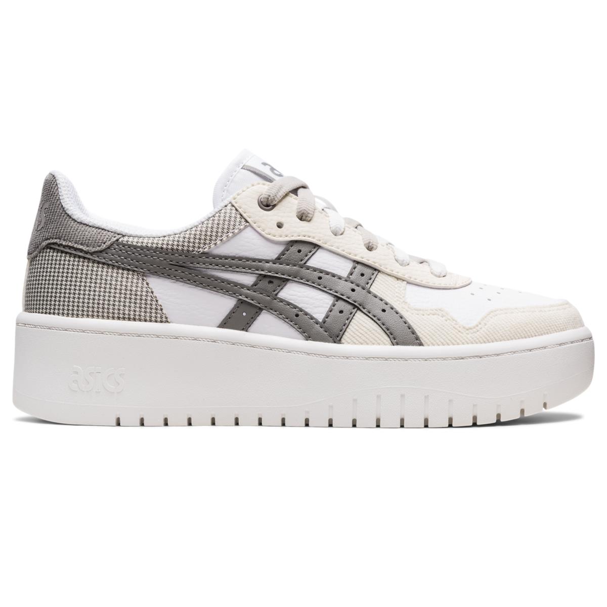 Asics Women`s Japan S PF Running Shoes 1202A419 WHITE/CLAY GREY