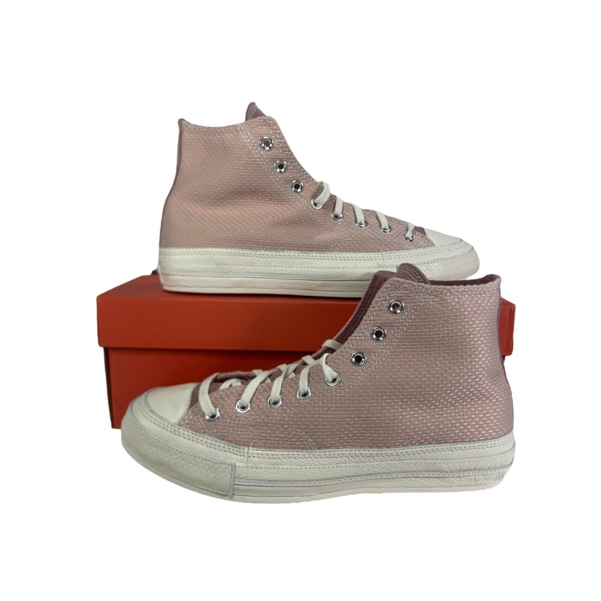 Converse Chuck Taylor 70 Hi Pink Sage Woven Sneaker A04620C Men`s Size 10.5 - Pink
