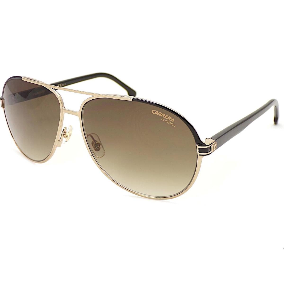 Carrera Sunglasses CA1051/S Rhl Gold Black Frame W/ Brown Gradient Lens - Frame: Gold & Black, Lens: Brown