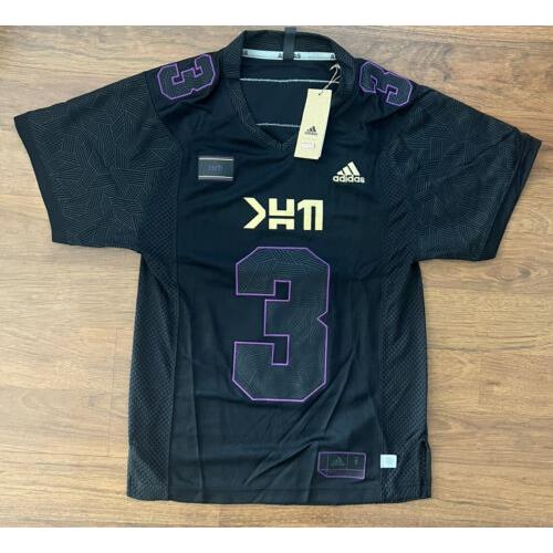 Adidas x Marvel Black Panther Football Jersey Men s Size Small Black HP1027