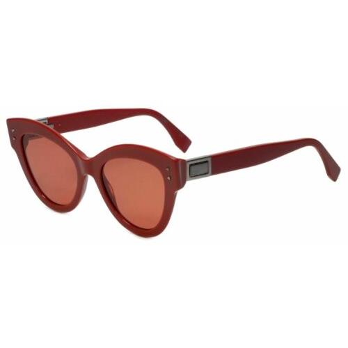 Fendi Designer Sunglasses PeekabooFF0266-C9A in Red 52mm