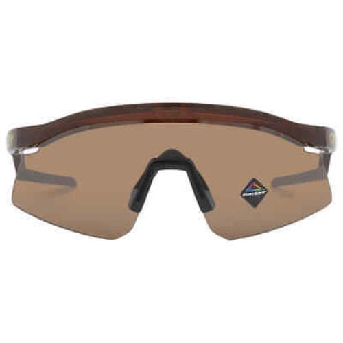 Oakley Hydra Prizm Tungsten Shield Men`s Sunglasses OO9229 922902 37 - Lens: Brown