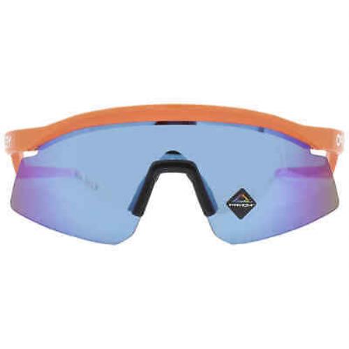 Oakley Hydra Prizm Sapphire Shield Men`s Sunglasses OO9229 922906 37 - Frame: Orange, Lens: Blue