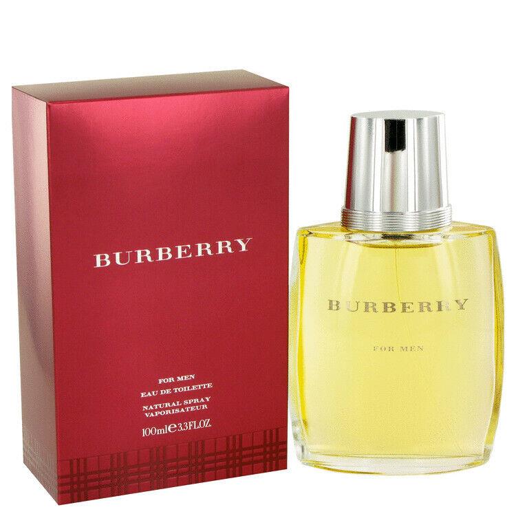 Burberry by Burberry Eau De Toilette Spray 3.4 oz Men