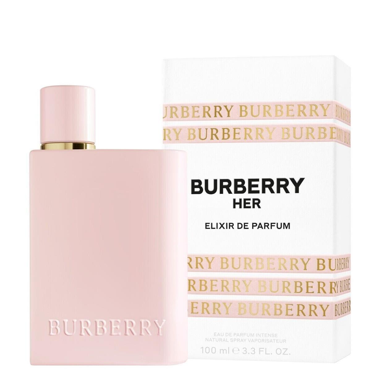 Burberry Her Elixir Eau De Parfum Intense Edp 3.3 Oz 100ml For Woman