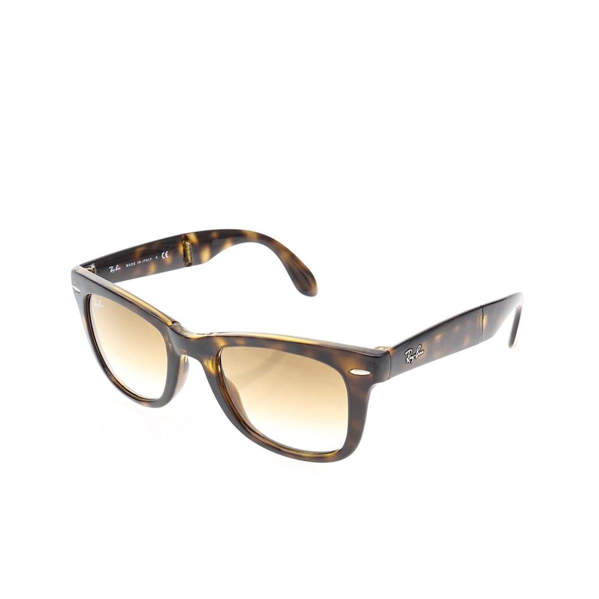 Ray-ban Standard 50mm Folding Brown Wayfarer Sunglasses S3954 - Frame: Brown, Lens: Brown