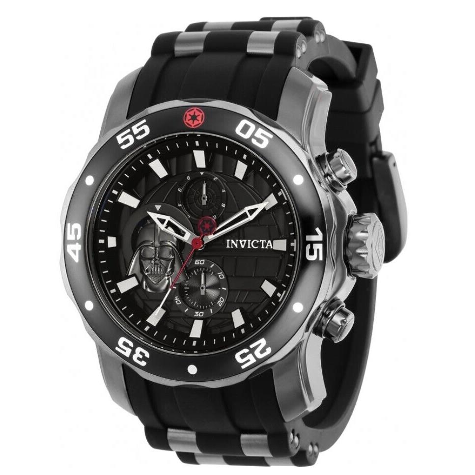 Invicta Star Wars Limited Edition 4 Darth Vader Men`s 48mm Chrono Watch 37210