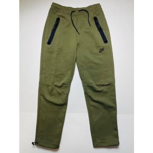 Nike Sportswear Tech Fleece Pants Jogger Olive Green Mens Size:s M DQ4312-222