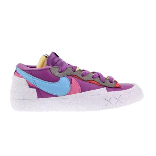 Nike Blazer Low Sacai Kaws Men`s Shoes Purple Dusk-aqua-pink DM7901-500 - Purple Dusk-Aqua-Pink