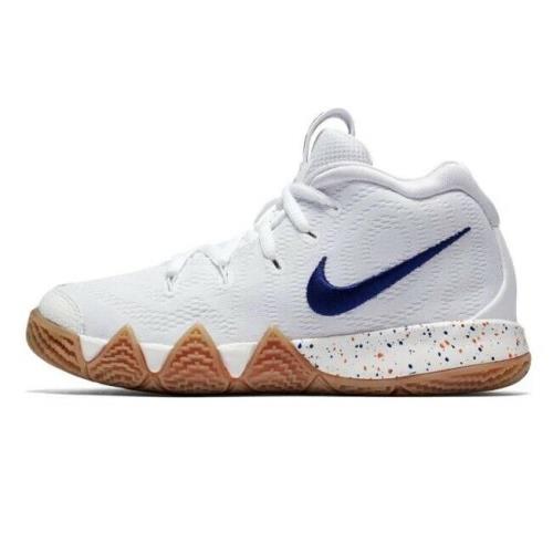 Nike Kids` Preschool Kyrie 4 Basketball Shoes Size: 11C - White/Deep Royal