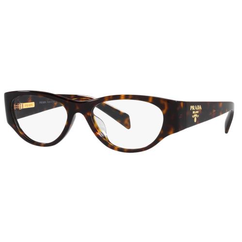 Prada PR06ZVF 2AU1O1 53 Eyeglasses Havanaoptical Frame