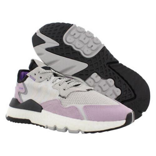 Adidas Originals Nite Jogger Womens Shoes - Grey/Lavender , Grey Main