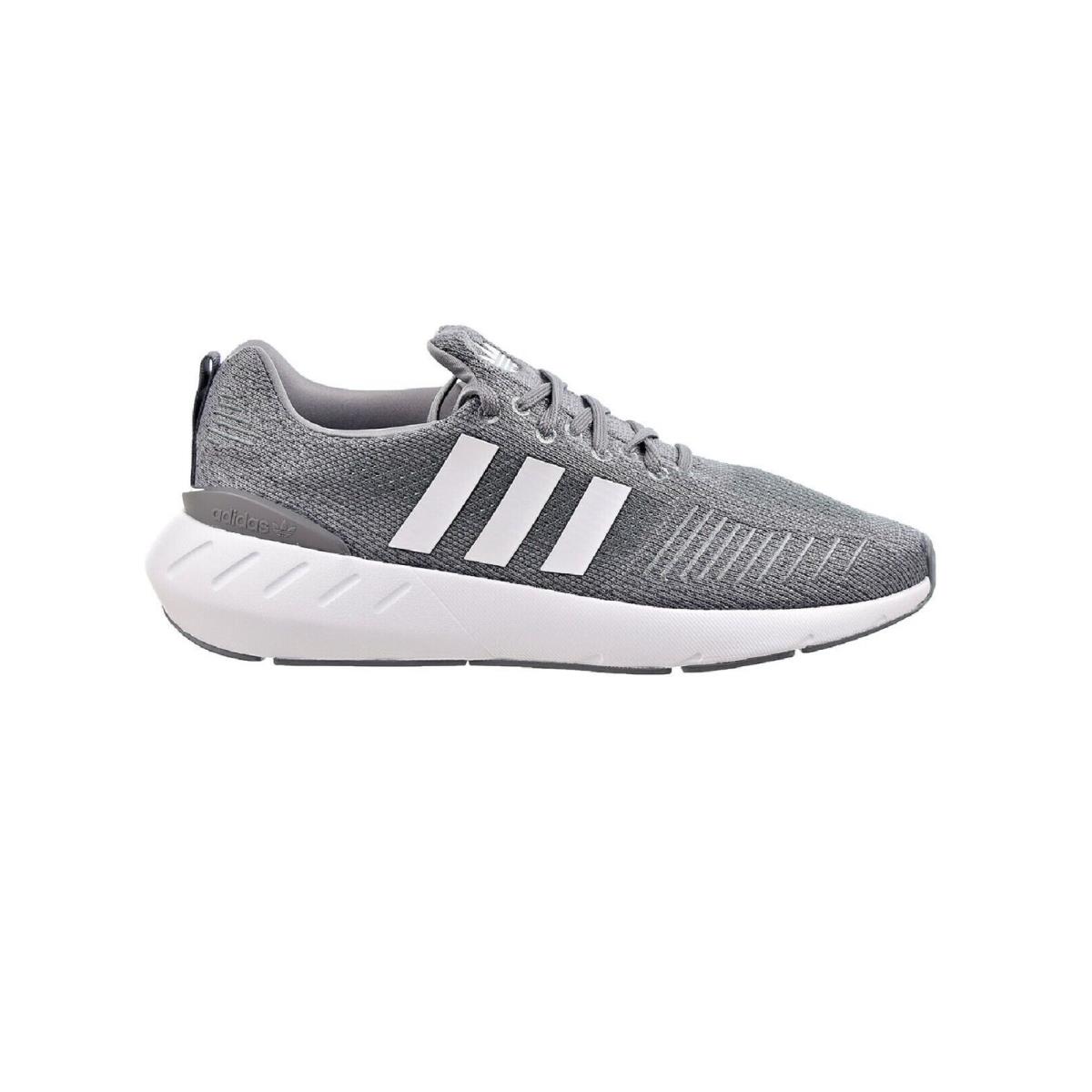 GZ3495 Adidas Swift Run 22 Men`s Running Shoes Grey/white - Grey/White