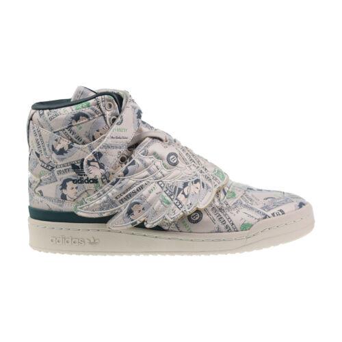 Adidas x Jeremy Scott Forum Wings 1.0 Money Men`s Shoes Clear Brown-green Night - Clear Brown-Green Night