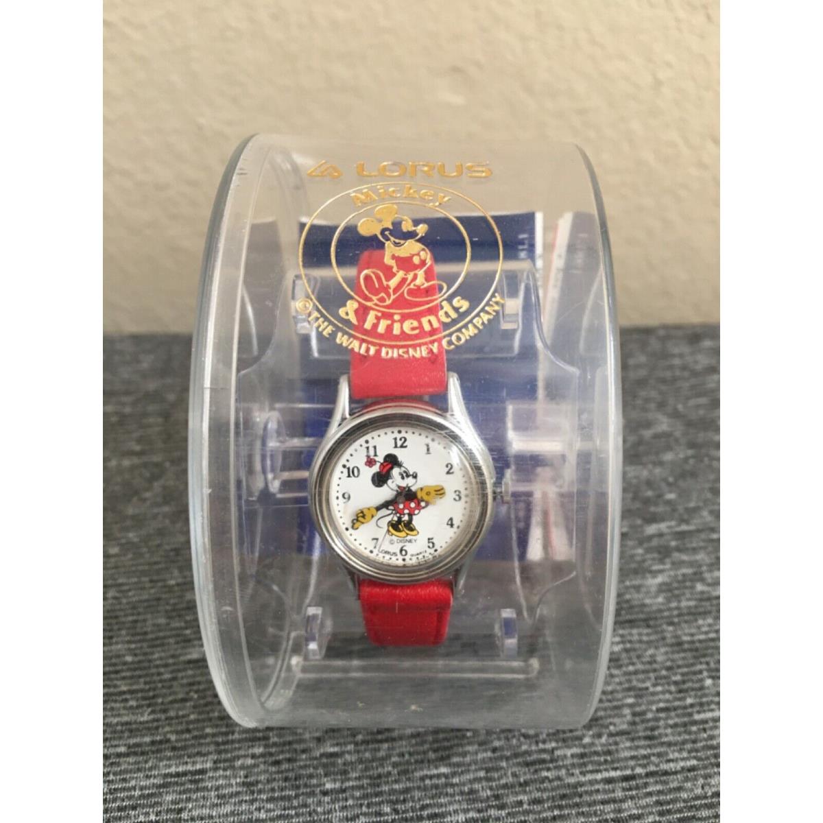 Vintage Walt Disney Mickey Friends Mini Mouse Lorus Quartz Watch