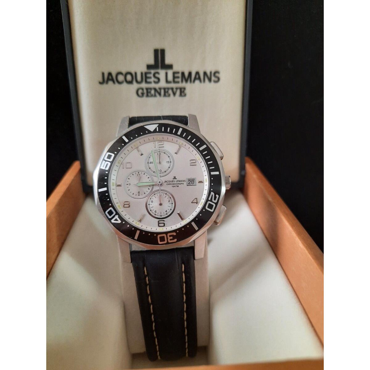 Vintage Jacques Lemans Chronograph Watch