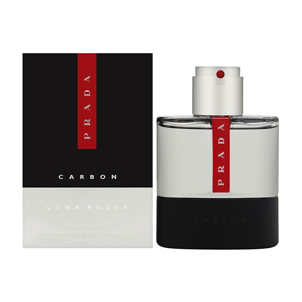 Luna Rossa Carbon by Prada For Men 1.7 oz Edt Spray