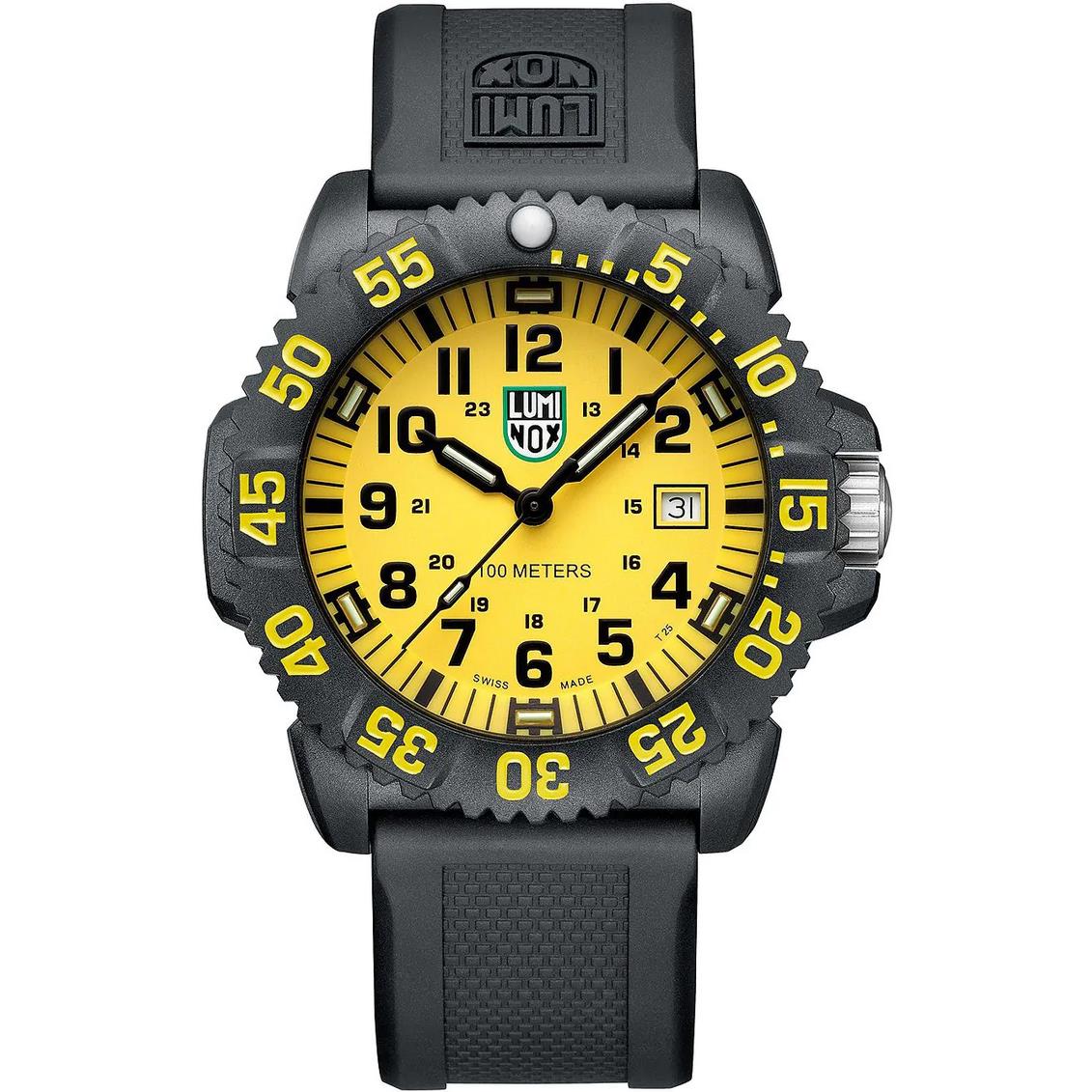 Luminox G Sea Lion X2.2055.1 Men`s Military Yellow Dial Watch