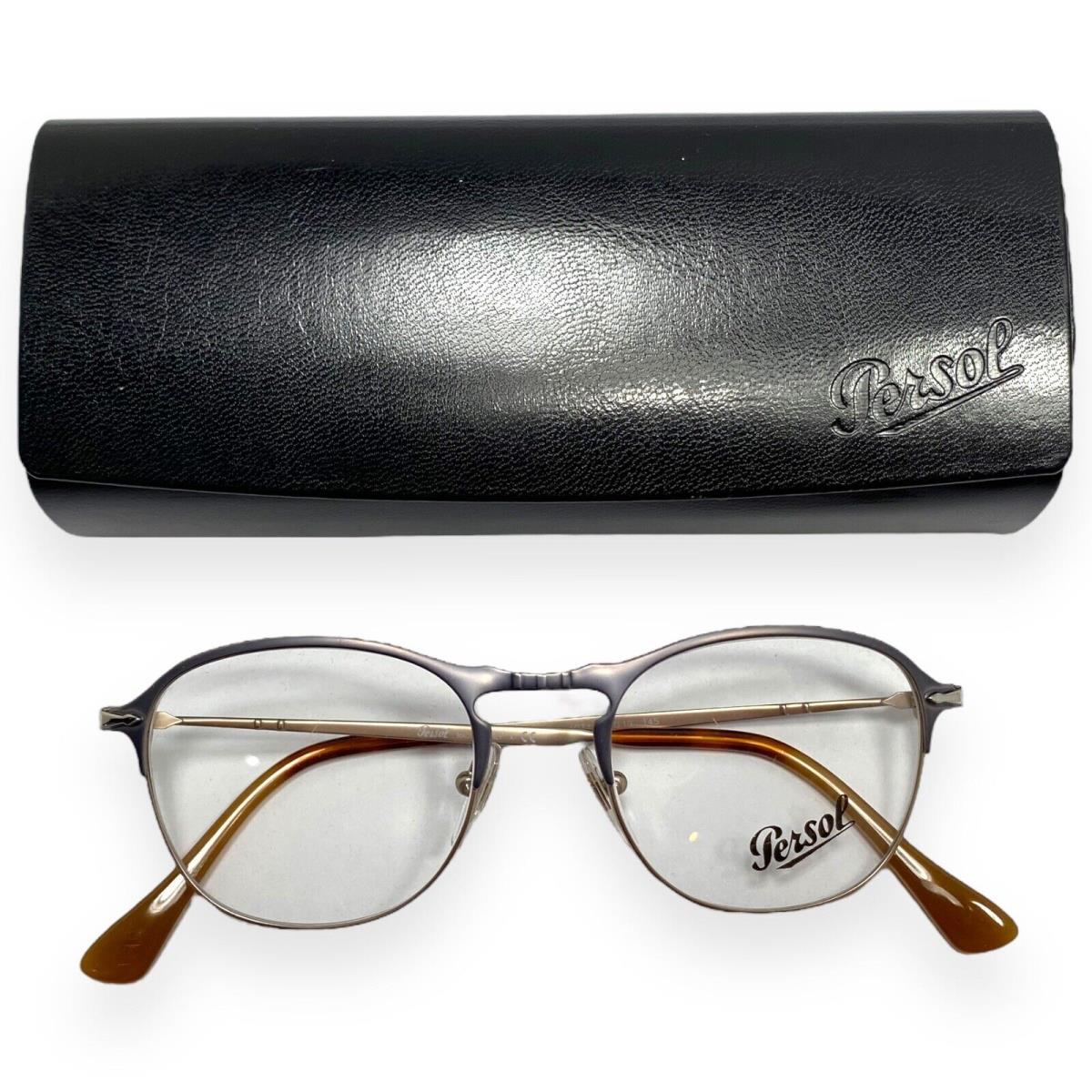 Persol P 7007-V 1071 Gunmetal Brown Frame Eyeglasses RX 49-19