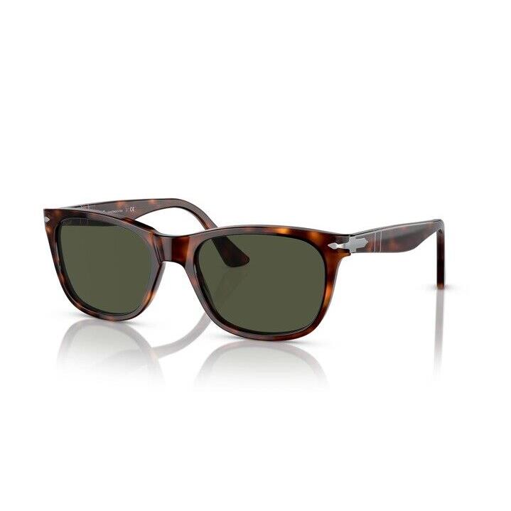 Persol Sunglasses PO3231S 1109Q854 54mm Havana / Green