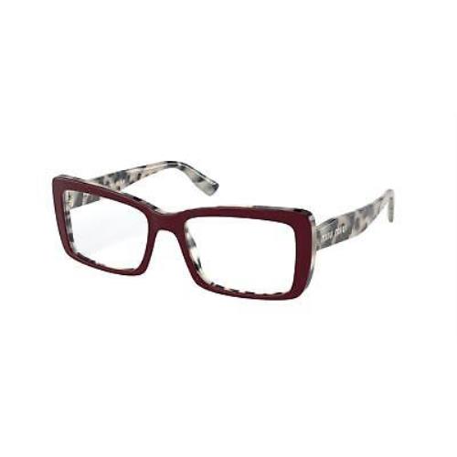 Miu Miu 03SV Eyeglasses 03E1O1 Bordeaux