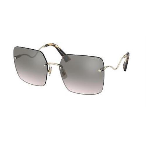 Miu Miu 52XS Core Collection Sunglasses ZVN09A Gold