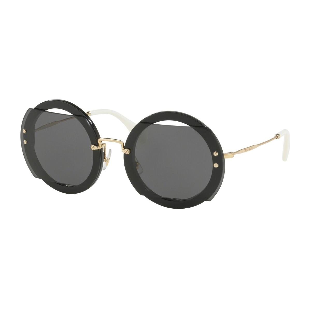 Miu Miu 06SS Core Collection Sunglasses 1AB1A1 Black