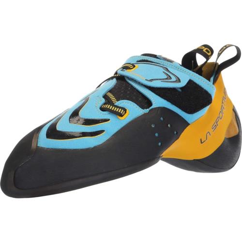 La Sportiva Futura Climbing Shoe Blue/Yellow