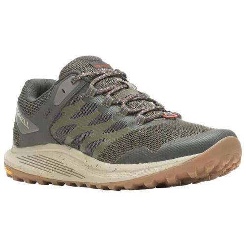 Merrell Men`s Nova 3 Hiking Shoe Olive Green J067609 Size 9