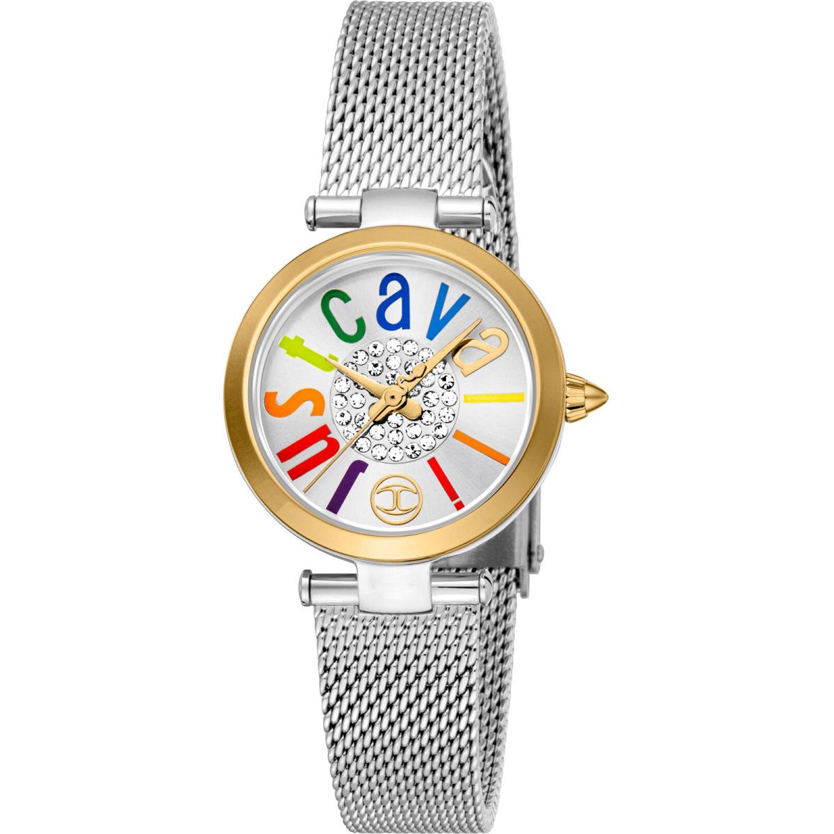 Just Cavalli Women`s Modena Silver Dial Watch - JC1L280M0075