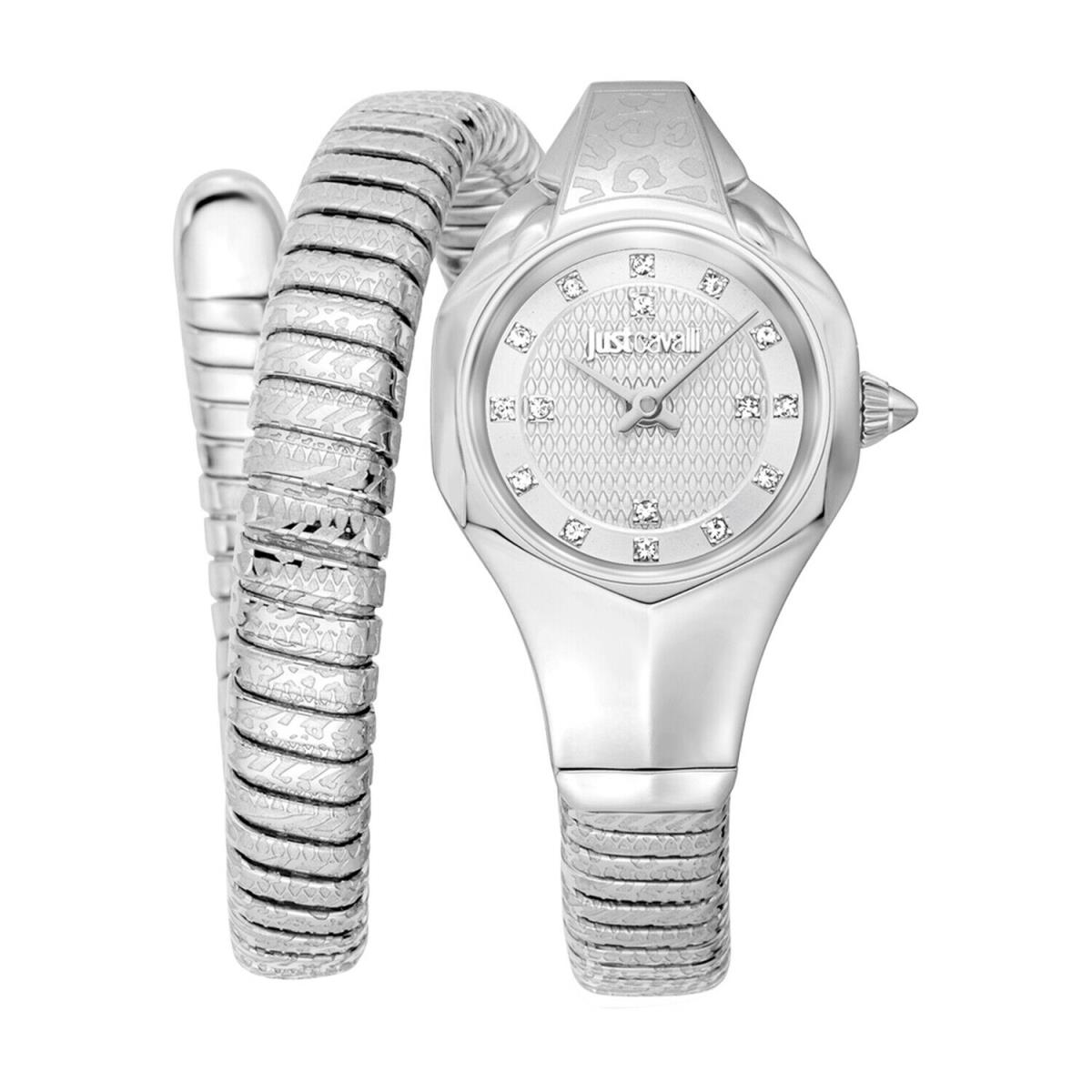 Just Cavalli Women`s Amalfi Silver Dial Watch - JC1L270M0015