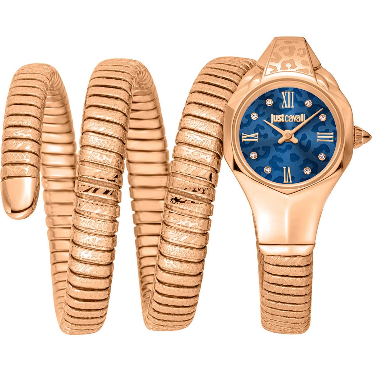 Just Cavalli Women`s Ravenna Blue Dial Watch - JC1L271M0045