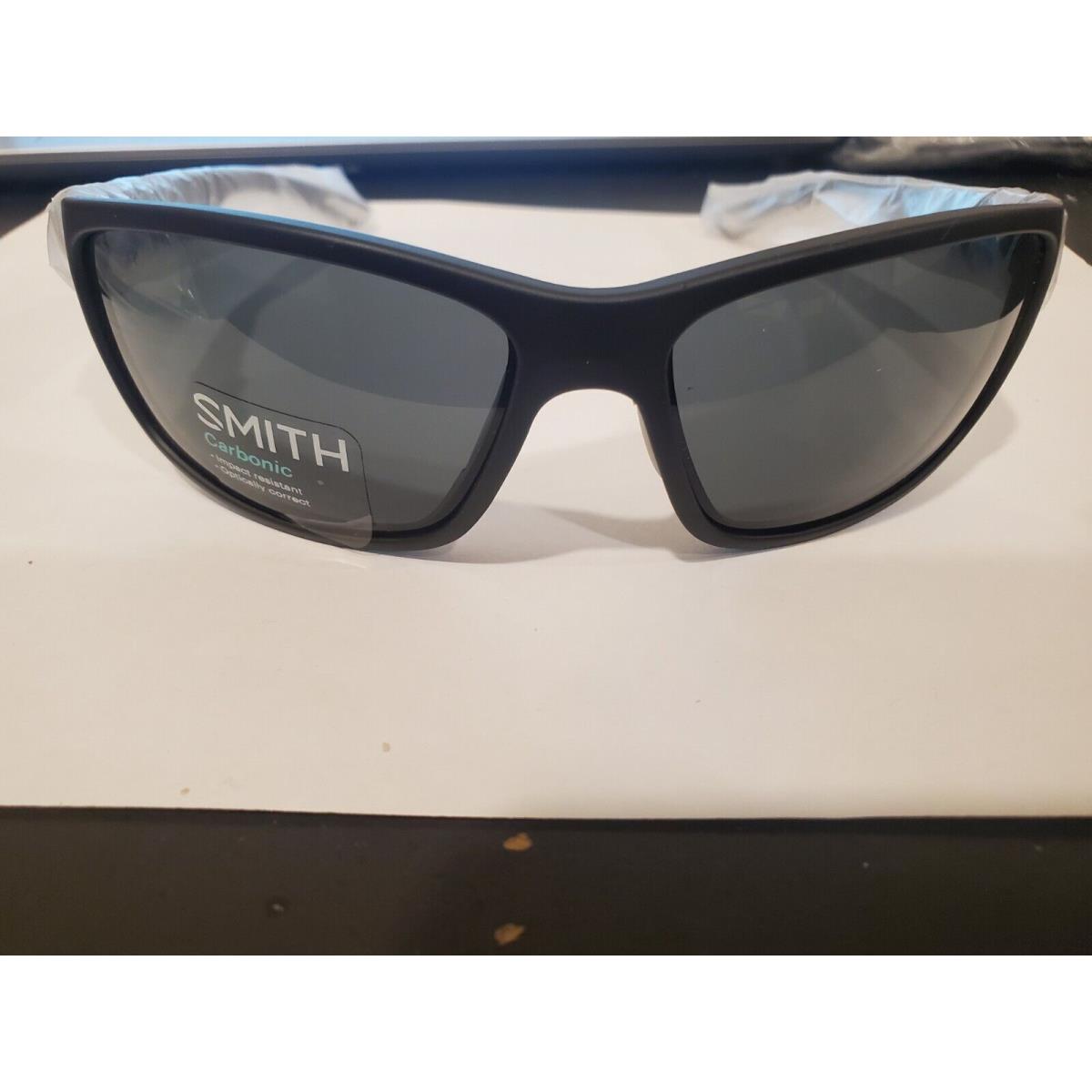 Smith Optics Journey Matte Black White 003 Carbonic Sunglass 63/15/135MM