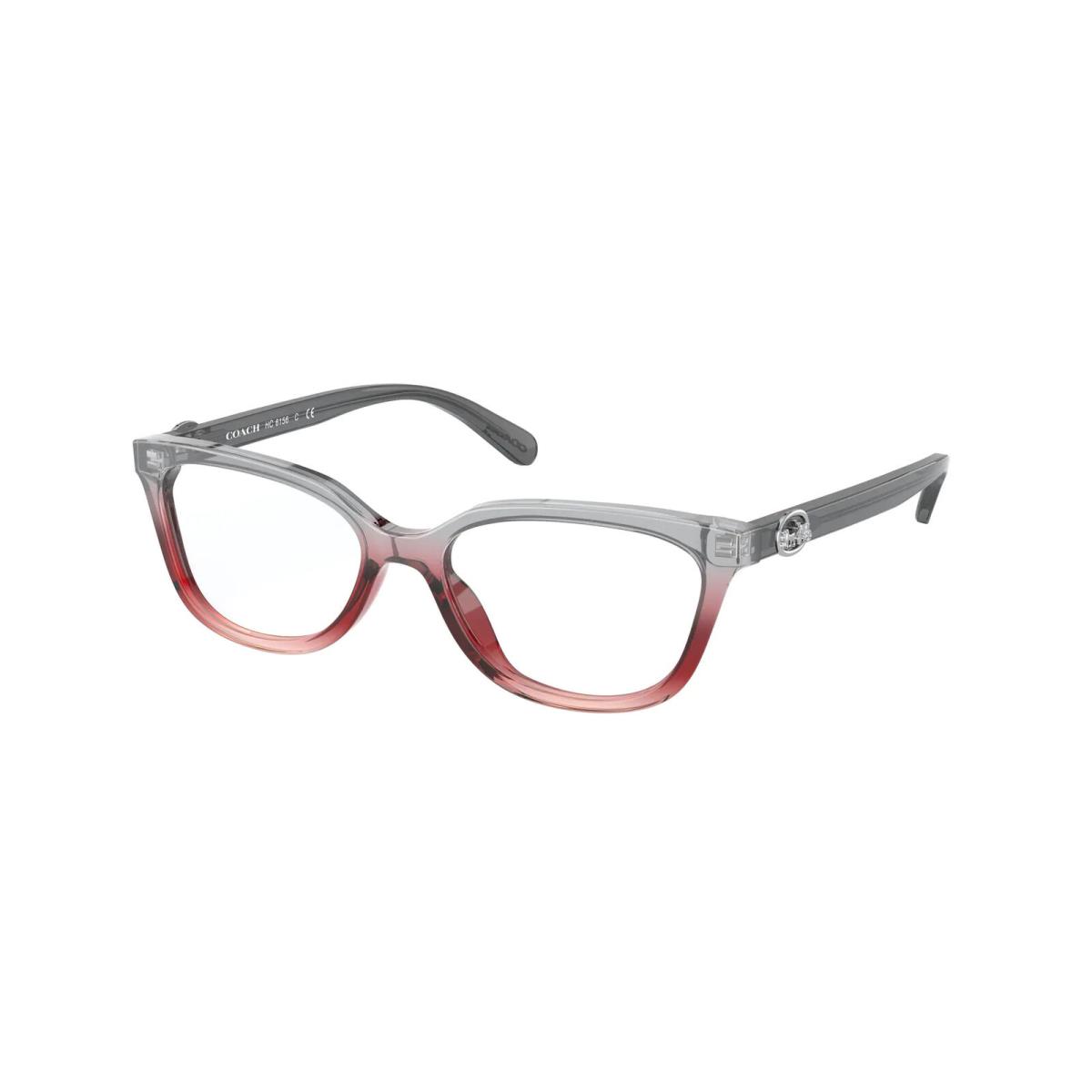 Coach HC6156 5620 Eyeglasses Women`s Grey/burgundy Gradient Full Rim 51mm