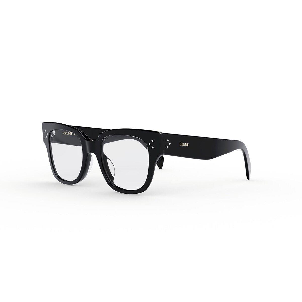 Celine Eyeglass Frames CL 50110U 001 Black For Women Size 52mm