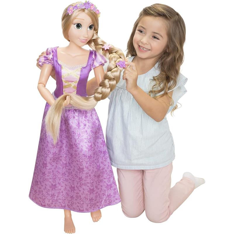 Disney Princess Playdate Rapunzel 32 Doll with Brush to Comb Her Golden Hair