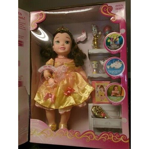 My First Disney Princess Belle Singing Storytelling Interactive 20 Doll