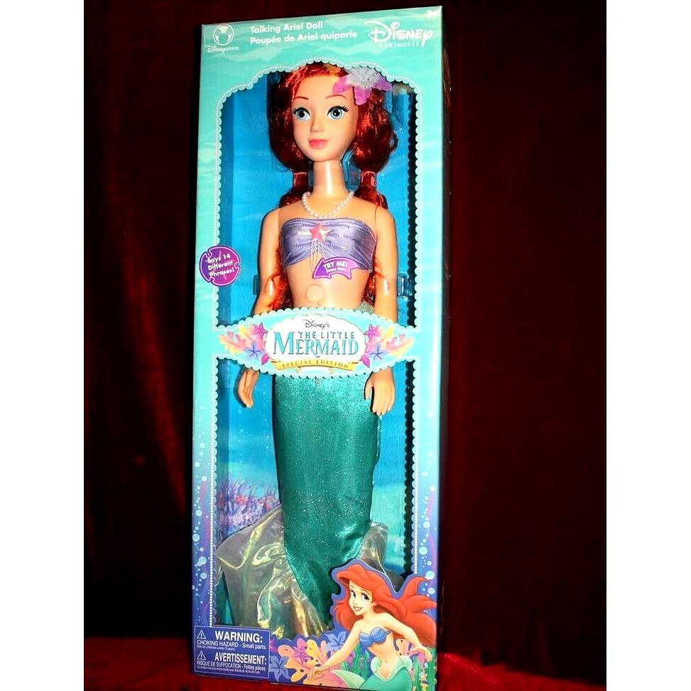 Disney Store Little Mermaid Talking Ariel 38 My Life Size Doll Princess