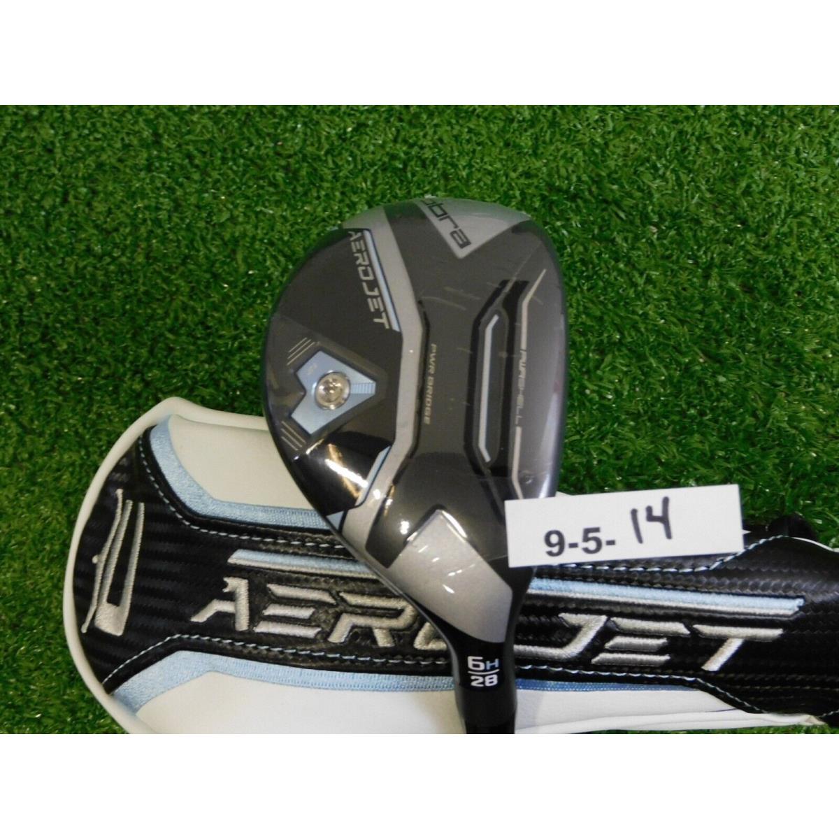 Cobra Aerojet 28 Womens 6 Hybrid Kbs Pgi 55 Ladies Graphite with Headcover