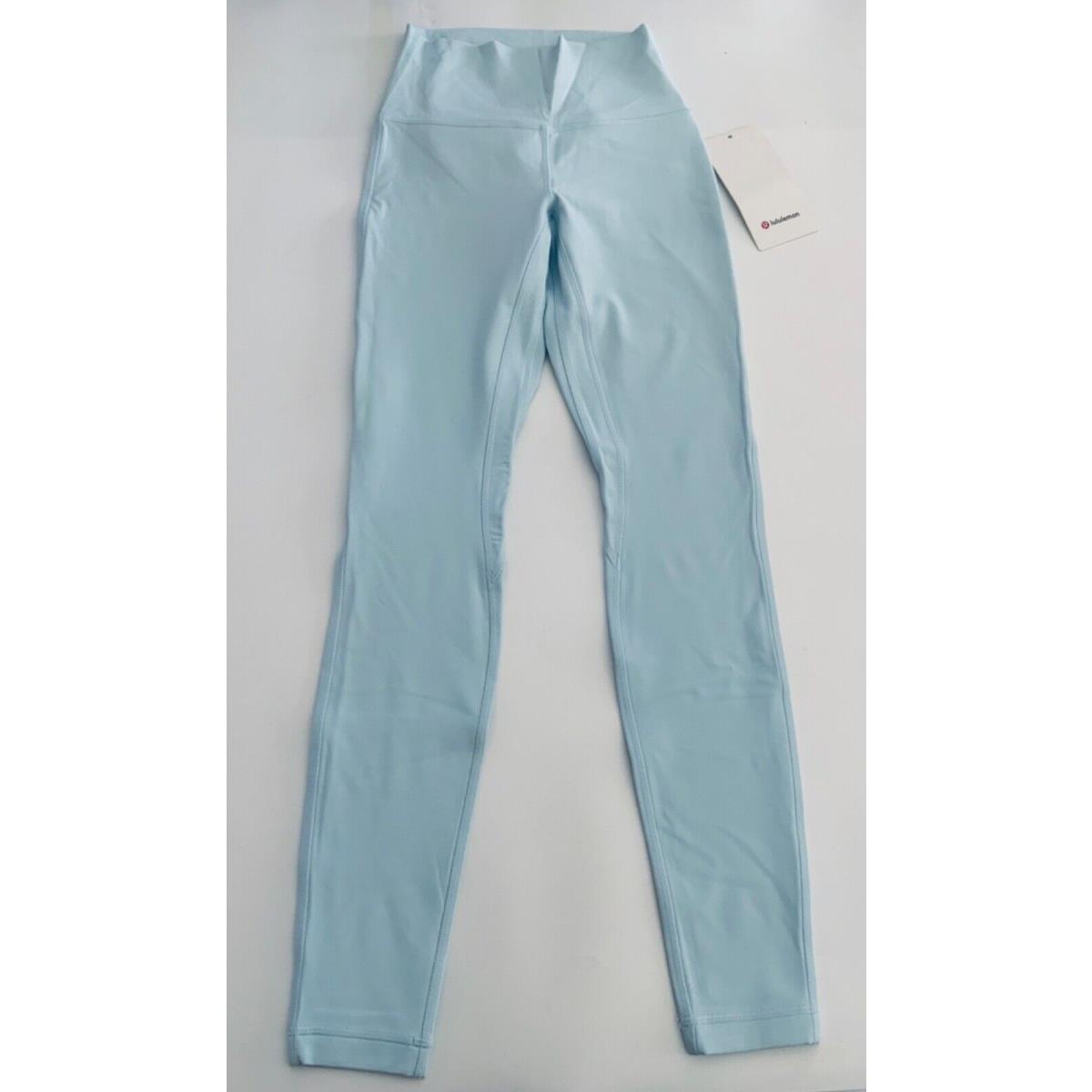 Lululemon Women s Align Pant 28 Length Nulu LW5CTIS Pwbe Light Blue Size 4