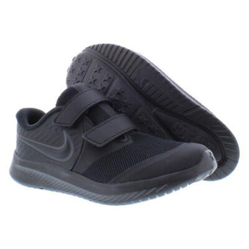 Nike Star Runner 2 Infant/toddler Shoes Size 10 Color: Black/anthracite/volt