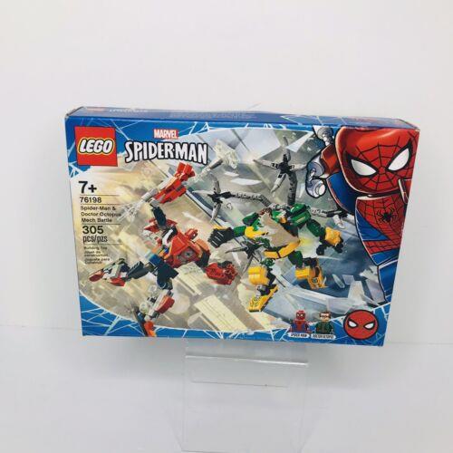 Lego 76198 Super Heroes Spider-man Doctor Octopus Mech Battle