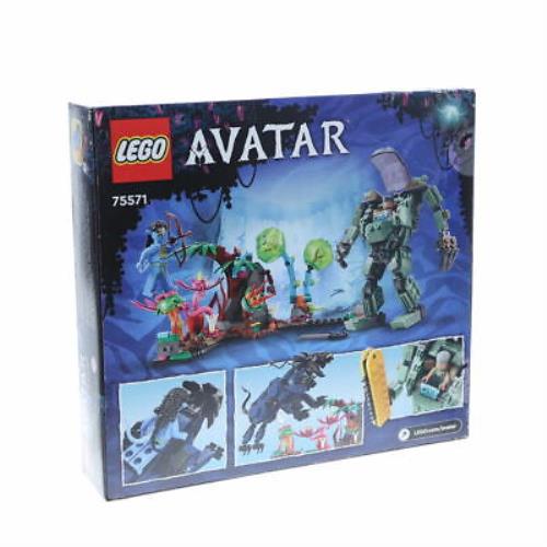 Lego Avatar Neytiri Thanator Vs. Amp Suit Quaritch 75571 Kit 560 Pieces