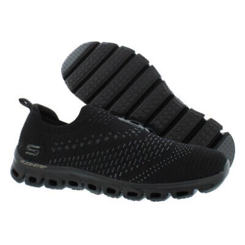 Skechers Glide Step - Oh So Soft Womens Shoes Size 8 Color: Black - Black , Black Main